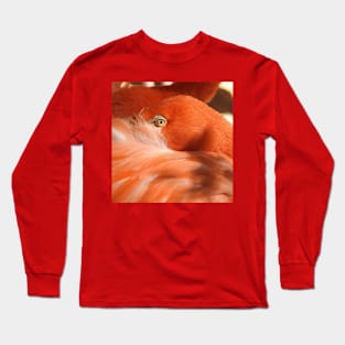 Caribbean Flamingo Long Sleeve T-Shirt